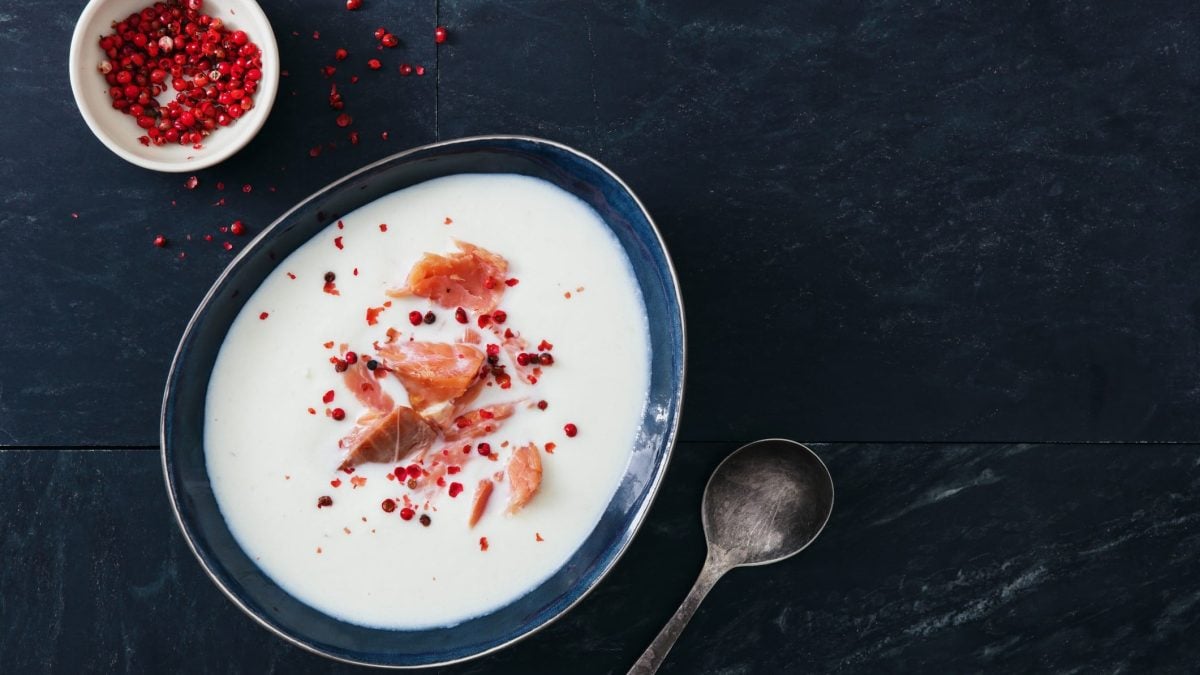 Lachs-Cremesuppe