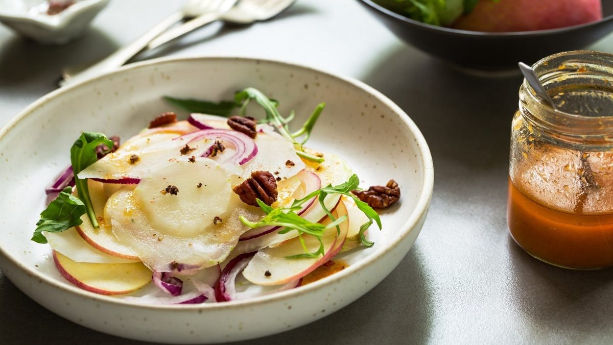Kohlrabi-Apfel-Salat
