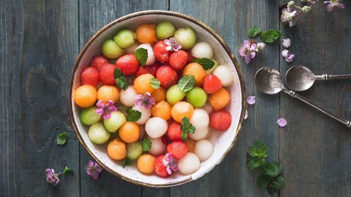 Melonensalat