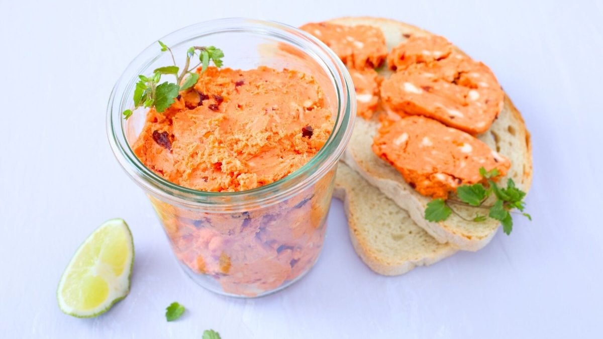 Selbst gemachte Tomatenbutter