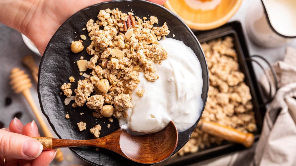 Veganer Joghurt