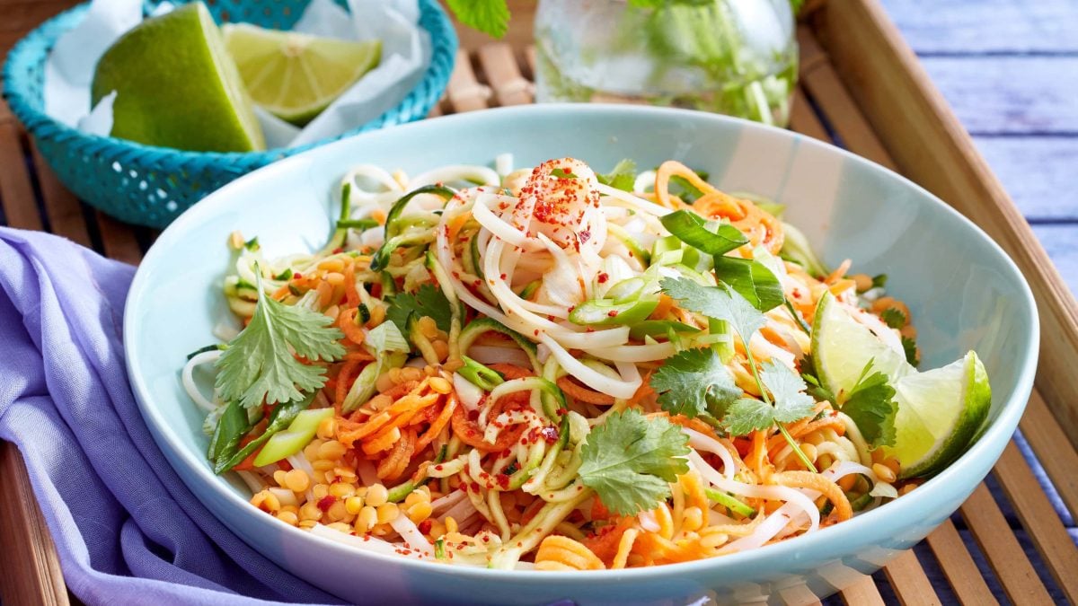 Asiatischer Nudelsalat