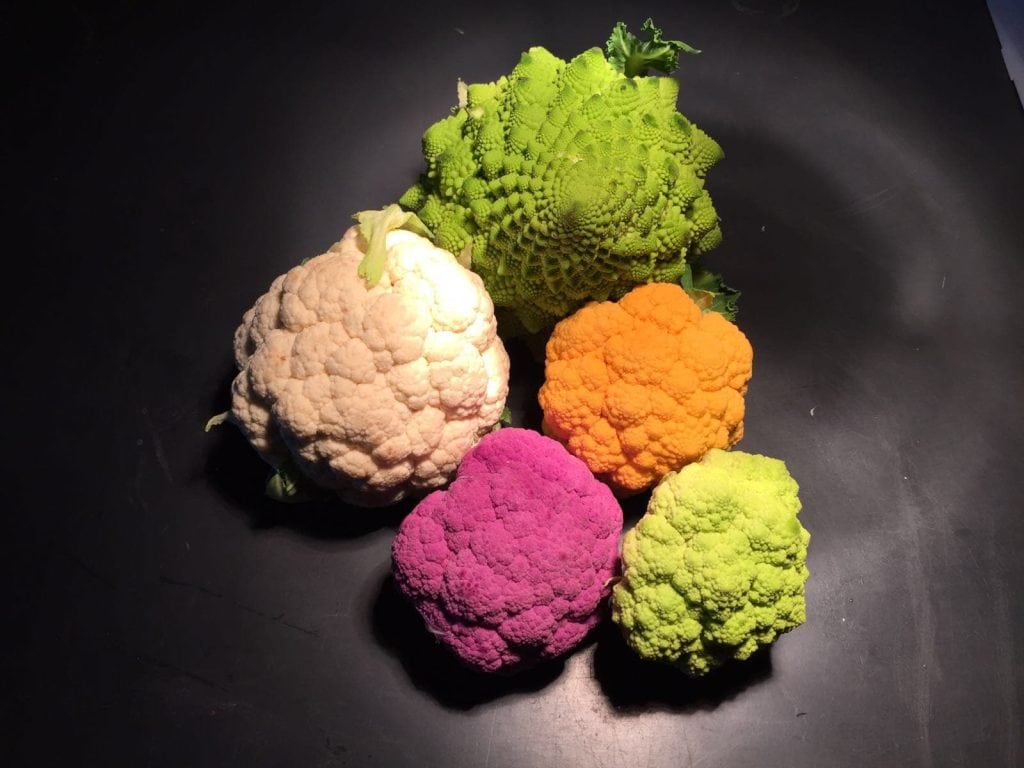 Wie natürlich ist bunter Blumenkohl?