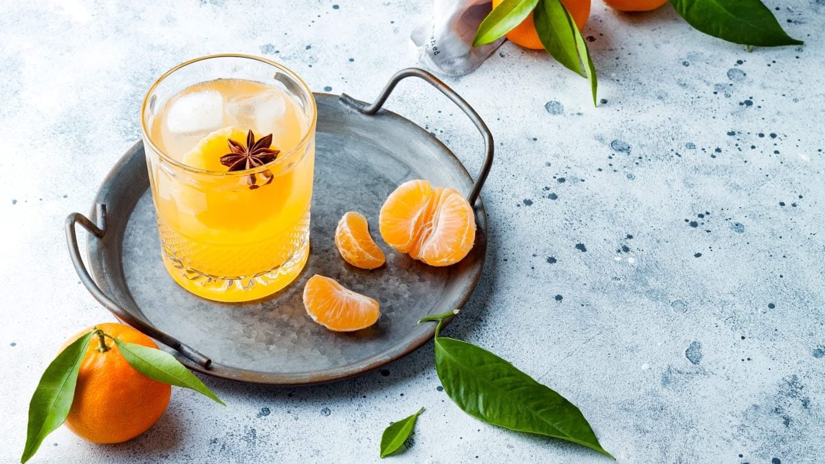 Mandarinen-Cocktail mit Ingwer: Feel-Good-Drink für den Winter - EAT CLUB