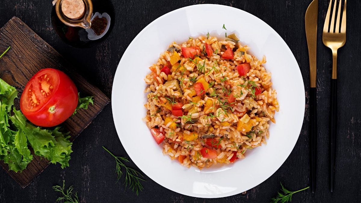 Tomatenreis mit Hähnchen nach mallorquinischer Art - EAT CLUB