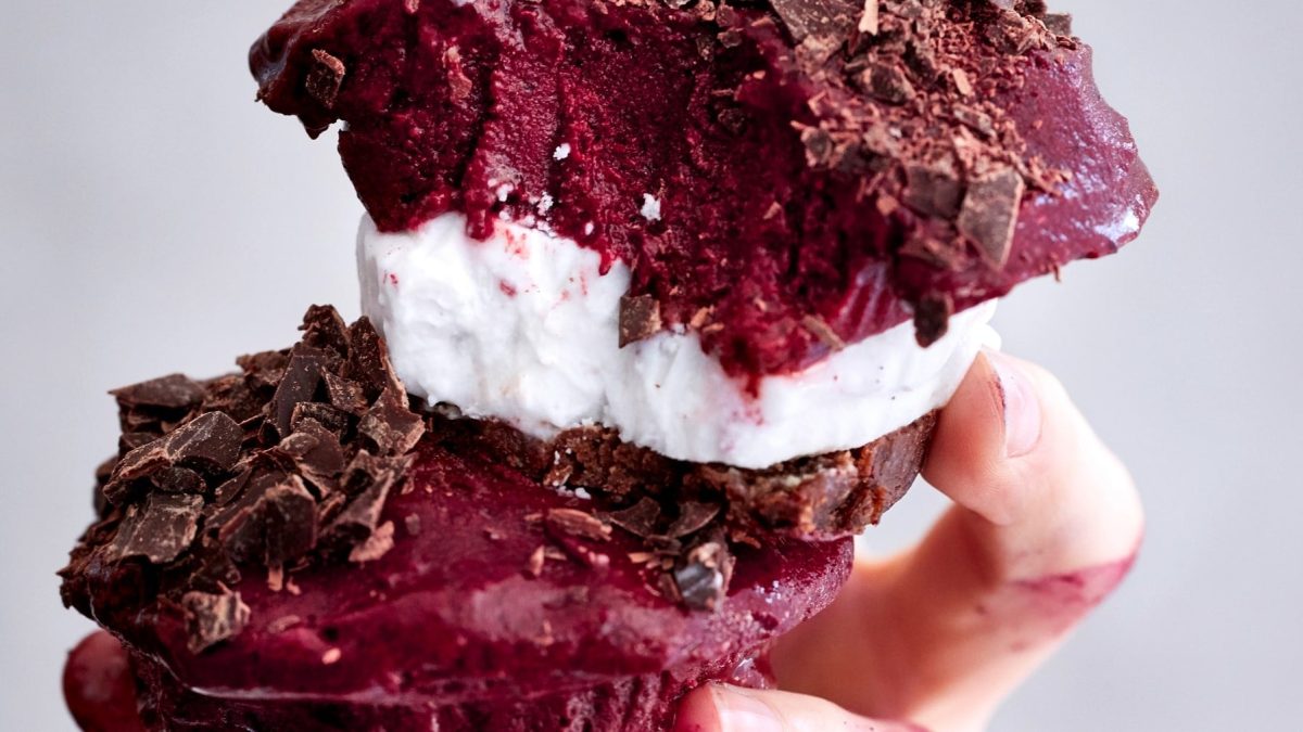 Vegane Nicecream-Cupcakes