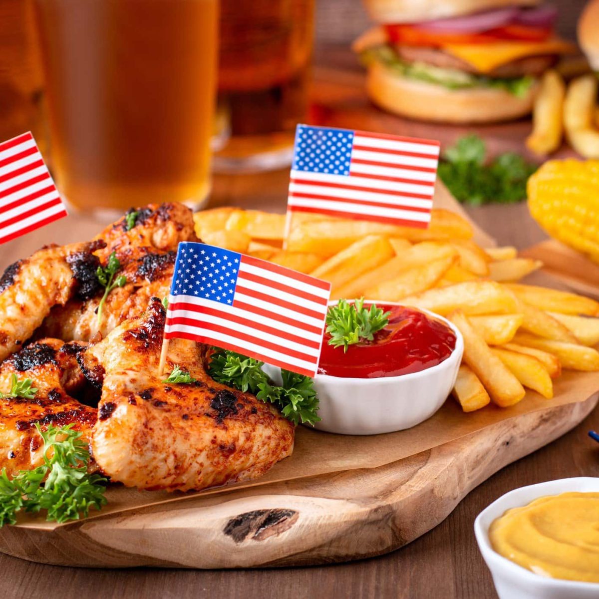 Amerikanischer geht’s nicht: Dieses Menü rockt deinen 4. Juli