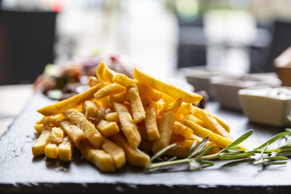 Perfekte Pommes mit Rosmarin