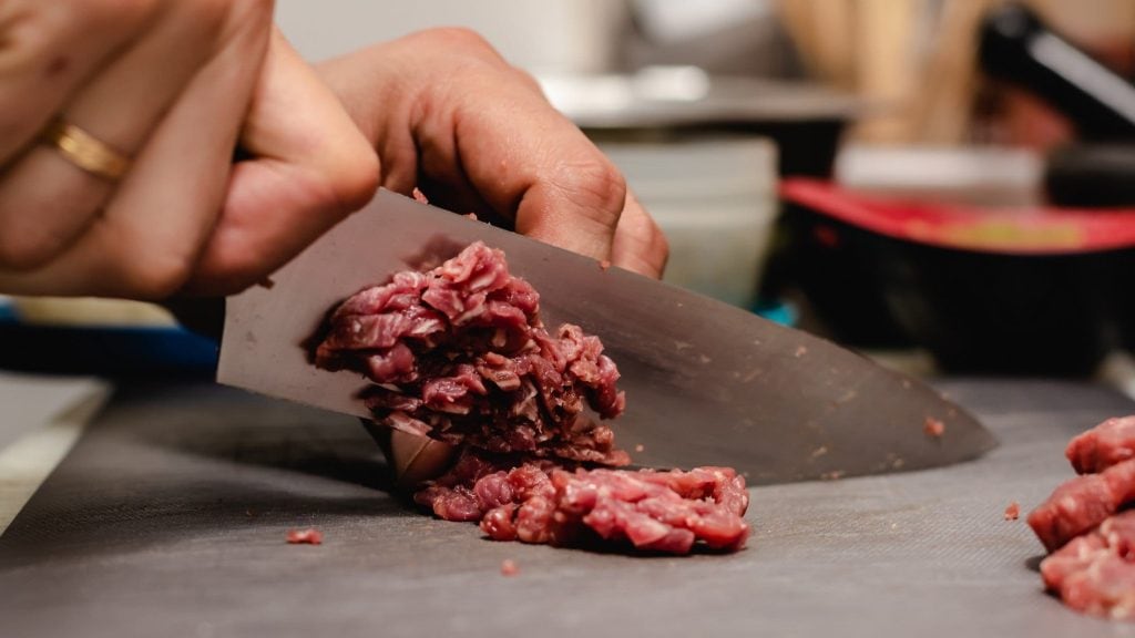 Hackfleisch selbst machen ohne Maschine